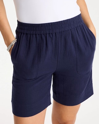 Gauze Cotton Shorts | Chico's